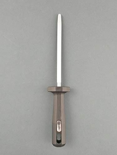 DUE BUOI ACCIAINO CROMATO - 671/22.5 - MANICO PLASTICA CM 22,5