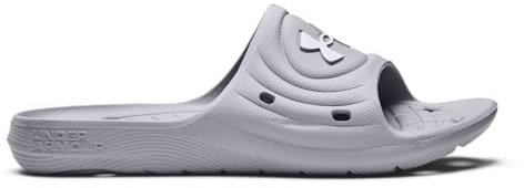 Under Armour Ua M Locker Iv Sl, Sandalo Slide Uomo, Mod Gray Mod Gray White, 41 EU