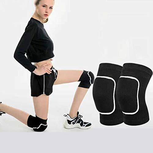 Rodilleras Deportivas, Rodilleras Protectoras, Rodilleras Cómodas Y Transpirables, Protectores de Rodilla de Esponja para Bailar, Correr, Ciclismo, Yoga, Rodilleras Protectoras, 1 Par(S)