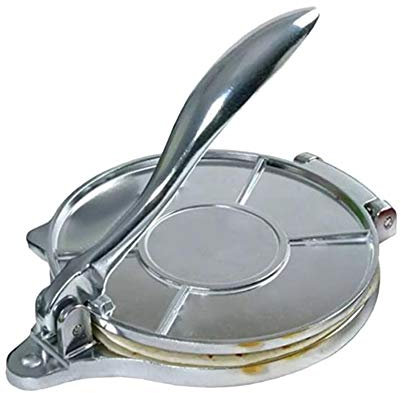Hagsnec 8 Inch Aluminium Tortilla , Tortilla Maker, Flour Tortilla , Rotis , Dough
