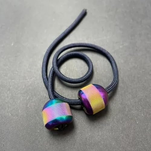 Aroundsquare Titan Begleri Sunset PVD Titanium Fidget Skill Toy