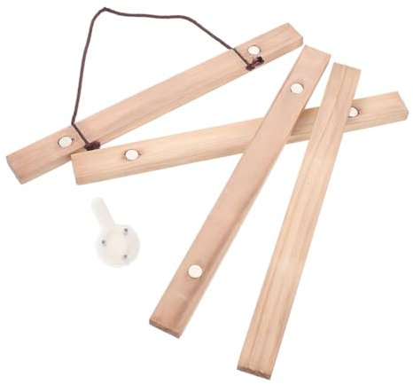 SHINEOFI Magnetischer Posteraufhänger Beige für Poster und Drucke Magnetischer Verschluss Schonender Bildwechsel für Zuhause