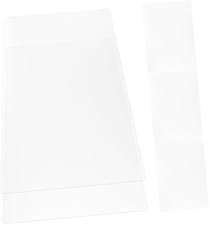 Gogogmee 5blätter Transparente Schreibunterlage Schreibtischunterlage Durchscheinende Schreibmatten Schreibtafel Wiederverwendbar Für Büro Und Schule