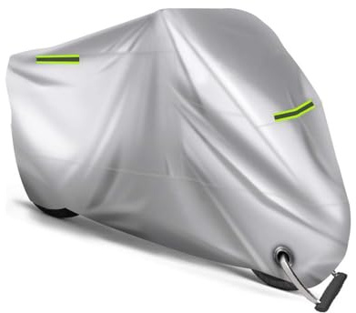 DECAIK Motorrad Abdeckplane für Harley Davidson Forty Eight, Staubdicht Atmungsaktiv Outdoor Motorradabdeckung, Motorrad Schutzhülle UV-Beständig Wasserdicht