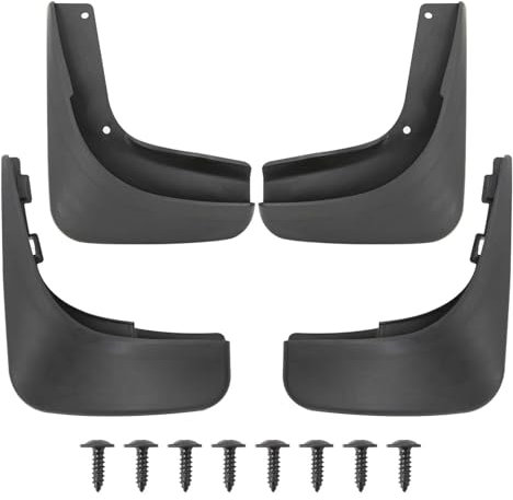 STRJUS Für VW Für G&olf 6 Mk6 Schrägheck 2009-2012 Satz Geformte Schmutzfänger Schmutzfänger Spritzschutz Vorne Hinten Klappe Kotflügel Schmutzfänger(1)