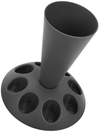 Generic Piping Bag Holder with Slots Removable Pastry Bag Stand for Baking Accessories Grey for Decorating Cakes and Pastries