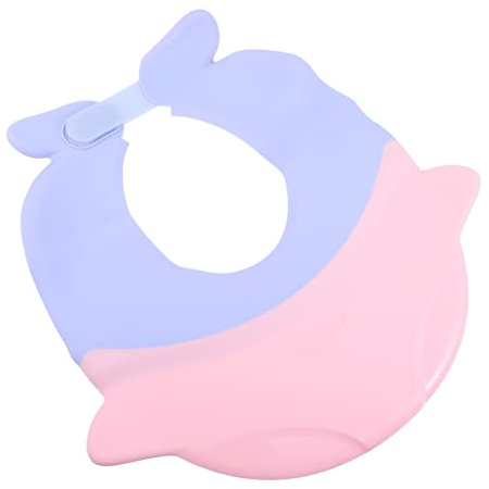 Hoement Duschhaube Für Junge Mädchen Wasserdichter Shampoo Schutzhelm Mit Verstellbarem Ohrenschutz Für Sicheres Haarewaschen Und Baden Für Junge Mädchen Und Kleinkinder