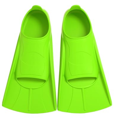 YushengTai Aletas de Natación, Aletas Cortas para Niños y Adultos, Aletas de Buceo de Silicona, para Principiantes
