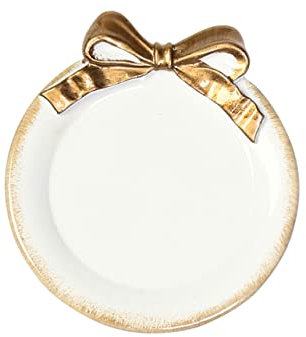 BESPORTBLE Ornements de plaques à gâteau plateau de présentation de gâteaux plateaux plateau de fruits secs décoratif décoration vaisselle de fête assiettes de fruits pour la fête blanche