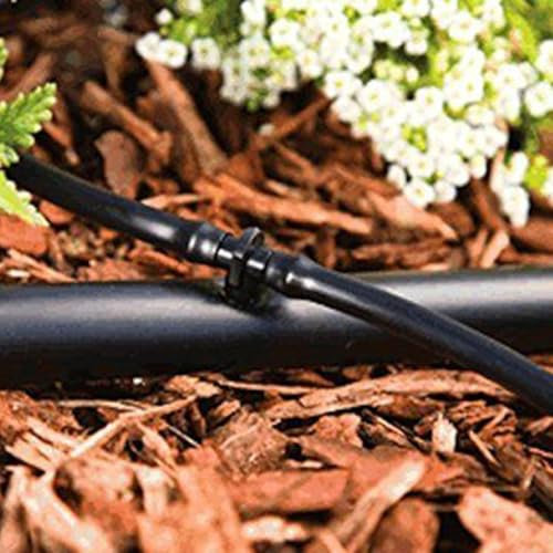 Efficient Connection, confezione da 100 raccordi spinati per tutte le marche di tubi di gocciolamento da 1/4 e tubi flessibili per ammollo