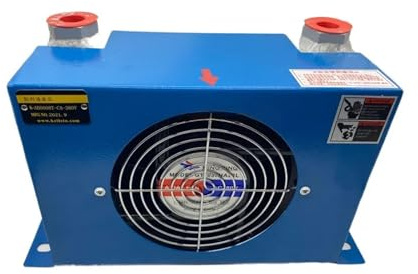 KLYDBMYT Raffreddatore d'Aria per Stazione idraulica AF0510 CA Radiatore dell'olio raffreddato ad Aria Raffreddamento del Serbatoio dell'olio modificato 220/V (AH1470T-CA-220/V)