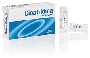 FARMA-DERMA Cicatridina Ovuli Vaginali 10 x 2 g con Acido Ialuronico Sale Sodico 5mg | Ovuli Acido Ialuronico | Riparazione della mucosa Vaginale | Secchezza vaginale | Azione Idratante e Emolliente