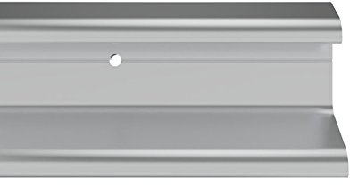 STORMGUARD 07SR1630914A Doppelflossen-Regenabweiser Wetterstange, Aluminium, 914 mm