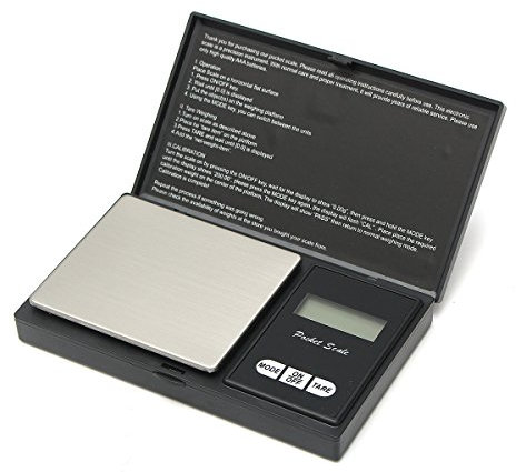 TuToy 0,01 G-500G Electronic Pocket Mini Digital LCD Gold Waage Gramm