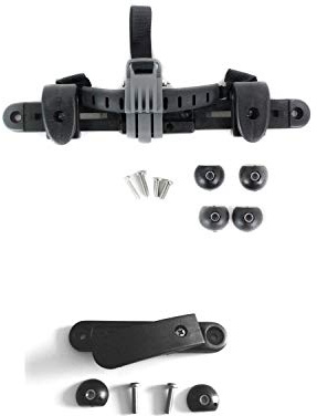 Vincita Bike Pannier Hardware Kit - to Convert Any Bag Into A Bicycle Pannier Bag - Can Be Used with Rack Diameter Up to 16 mm-