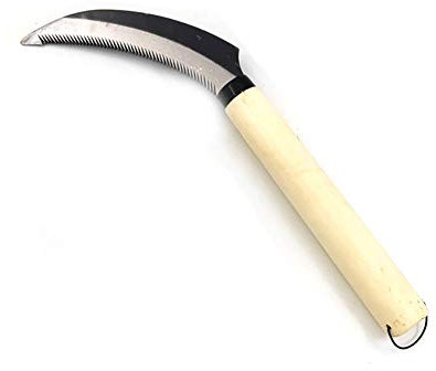 SOFIALXC Garten Sägezahn Sichel-Werkzeug - Hand Hoe/Sichel