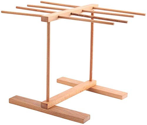 Wooden Pasta Drying Rack Collapsible Spaghetti Dryer Stand Noodle Drying Rack Kitchen Aid