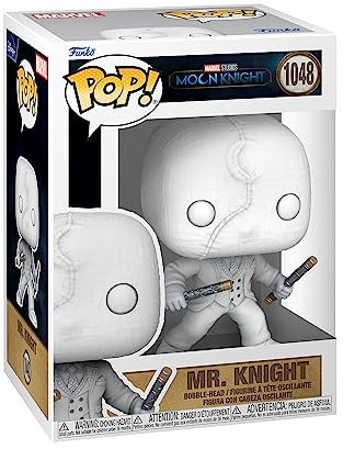 Funko POP! Marvel: Moon Mister Knight - Mr. Mister Knight - Collectable Vinyl Figure - Gift Idea - Official Merchandise - Toys for Kids & Adults - TV Fans - Model Figure for Collectors and Display