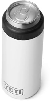 YETI Rambler Colster Slim, Stainless Steel Can Insulator, White, 250 ml
