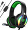 Fachixy FC100 Gaming Headset for PS4, PS5, PC, Xbox, Switch, Gamer Headset with Mic, Gaming Headphones with Microphone, Noise Cancelling Headphones with 3.5mm Jack