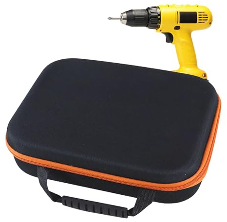 Carrito de almacenamiento de herramientas eléctricas | Organizador de taladro de almacenamiento con cierre de cremallera | Funda protectora reutilizable para exteriores e interiores