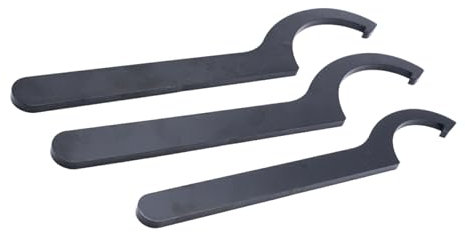 IEEDFJKK Juego de Llaves inglesas de 3 Pack/Lote, Juego de Llaves inglesas con Resorte en para Espiral, Herramienta de Ajuste, Kit de 3 uds sobre Llaves en para Espiral, Duradero