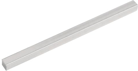 QUARKZMAN 1Pz Perno Manopola Porta, Barra di Ricambio Maniglia Porta, Parti di Ricambio Maniglia Porta Mandrino Porta da 130 x 8mm, Argento