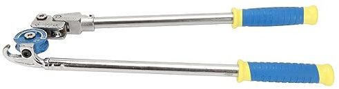 Manueller Rohrbieger, 180-Grad-Rohrbieger, Ergonomischer Manueller Rohrbieger aus Edelstahl, für Kupfer-Aluminium-Messing- und Dünne Edelstahlrohre