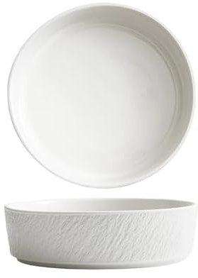 ADERFETBI Insalatiera Grande Zuppiera for Uso Domestico Ciotola for Noodle Stoviglie in Ceramica Insalatiera for Zuppiera Grande Ciotole Cucina(1)