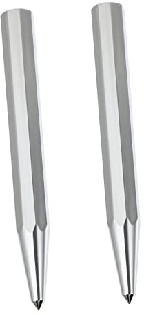 DOITOOL 2pièces Poinçons Centraux Haute Dureté Acier Pour Alliage Et Pointeau Positionnement Résistant Et Ergonomique Outil De Frappe Pour Travaux De Perçage