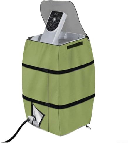 Sleek Design Inflatable Spa Heater Pump Cover Compatible with Various Models (Is green)