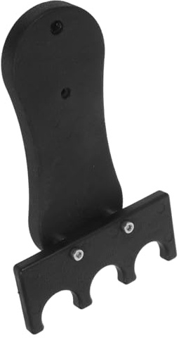 BESPORTBLE Portable Foldable Pool Cue Holder Weighted Claw Rack for Billiard Table Sturdy Plastic and Iron Construction Compact Design for Easy Storage and Quick Assembly Compatible with