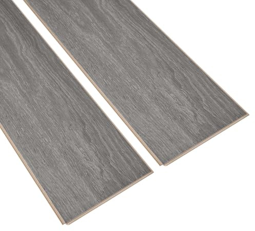 SSHENGYA 6mm Thick PVC Vinyl Flooring 18-Pack Planks (6x36 Inch), Cushioned Core for Superior Comfort & Quiet, Waterproof Click Lock for Home, Apartment, Office
