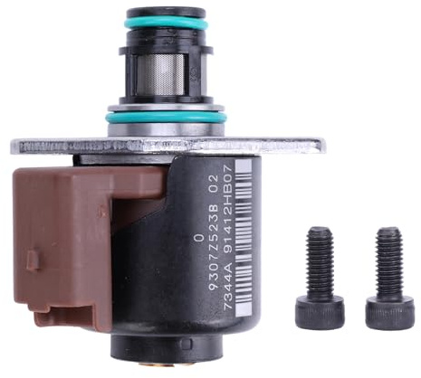 Slakerbe Regulador de presión de combustible, válvula de control de dosificación, válvula Scv, compatible con Renault Clio Scenic Mk2 Mk3 1.5 Dci sustituye a 9307Z523B