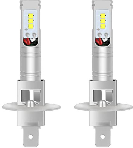 KATUR H1 llevó la Bombilla de luz antiniebla de 80 vatios CSP de Alta Potencia 1600LM 6500K de xenón Blanco Reemplace la luz antiniebla o la luz de circulación Diurna DRL, Paquete de 2