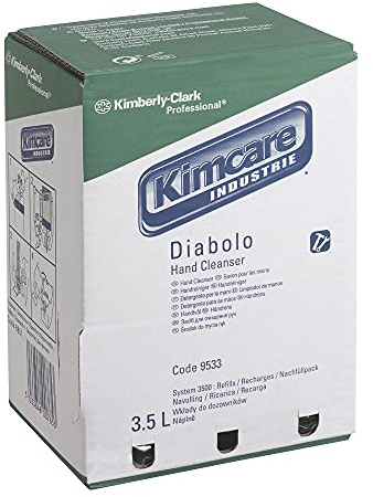 Kimcare Industrie Diabolo Handreiniger 9533, orange, 2 x 3, 5 l (7 l gesamt)