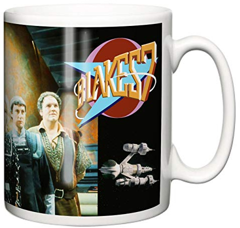 IIE, Blake's 7 TV Series 1970's Retro SciFi Gift, Ceramic Coffee or Tea Mug.