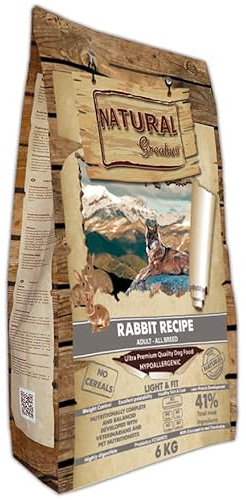 Natural Greatness Rabbit Light & fit – monoprotein – hypoallergeen