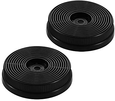 TopStrong 2 x ersättningsfilter för kolfilter CF-S för fläktkåpa TV4760, 109 mm 2 stycken (förpackning med 1)