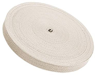 BUMSIEMO Baumwollband mit Fischgrätenmuster, zum Nähen von Wimpelketten, Gurtband, Band, Bordüre, Beige