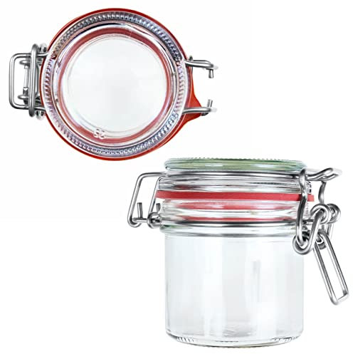 Einmachgläser mit Bügelverschluss 32 x 125ml | EDEL KRAUT - Premium Einweckgläser Bügelgläser Drahtbügelgläser Vorratsgläser - Gläser aus deutscher Glashütte - mason jar - Marmeladengläser