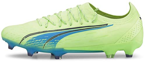 PUMA Ultra Ultimate FG/AG Herren Soccer Cleat, Fizzy Light/Pariser Night/Blue Glimmer, 44 EU