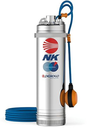 Pompe Immergée Pour Puits Pedrollo 1.5kw Nkm-2/6-ge 2.7 M3/h à 7.9 Bars Monophasé Flotteur Intégré