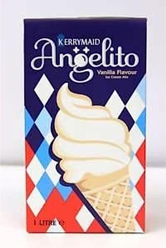 Angelito Vanilla Flavour Ice Cream Mix 1L. Ice Cream Mix. Ideal for home use.