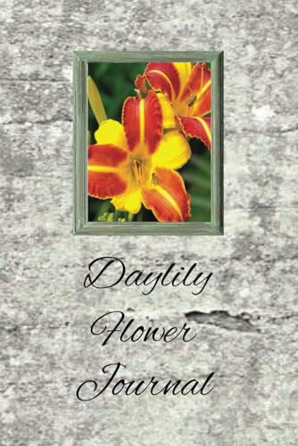 Daylily Flower Journal: Perennial Plant With Beautiful Colours