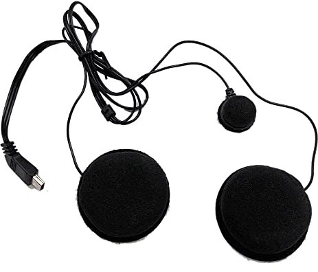 Ruaen Motorcycle Helmet Bluetooth Headset Microphone Speaker Headset Accessories for Full-Helmet