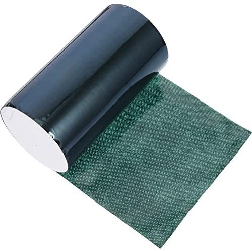 BESPORTBLE 1 Rolle Rasennahtband Grünes Band Dekorative Randstreifen Grasnahtband Kunstrasenunterlage Teppichband Im Freien Rasenband Outdoor-teppiche Nahtband Für Kunstrasen Vlies Dark Green