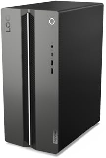 Lenovo LOQ Tower 17IRR9 Intel Core i5-14400F 16GB RAM 512 GB SSD NVIDIA GeForce RTX 3050 Windows 11 Home Towe PC - Grey - 90X0002GUK