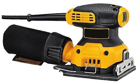 Smerigliatrice da banco, Levigatrice orbitale elettrica Foglio da 1/4 di pollice Palmare 230w Lavorazione del legno Macchina for carta vetrata for lucidatura elettrica,Ad alta potenza