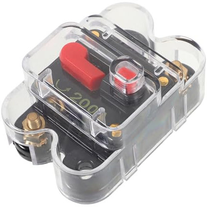 Zerodeko Disjoncteur Pour Voiture Et Bateau Camping Modifié Protection Automatique Les Surcharges Réinitialisation Facile